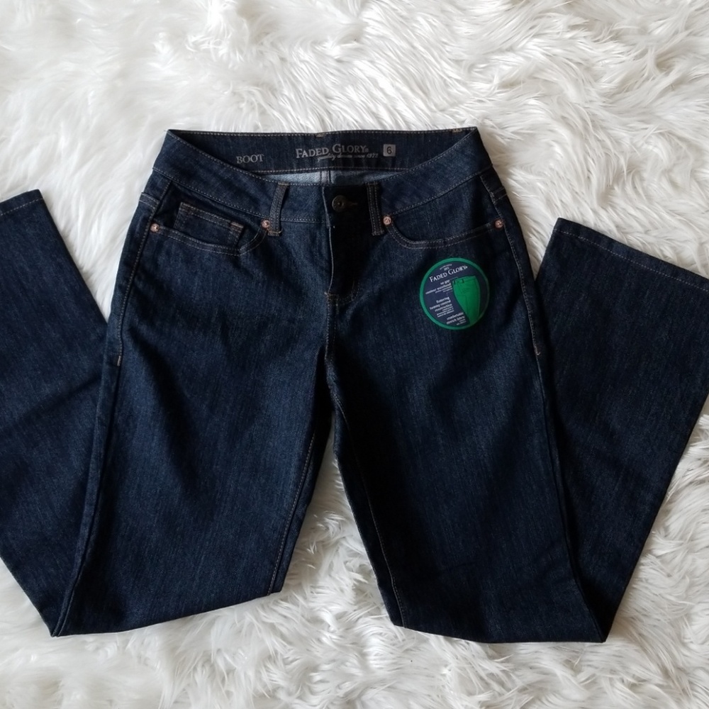 NWT Faded Glory Bootcut Jeans